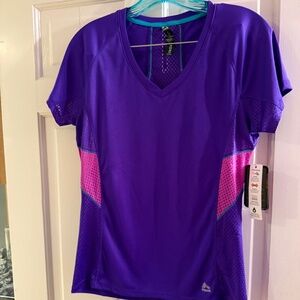 RBX Wms purple Athletic top size Med NWT